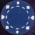 Blue Card Suit chip 11.5gm