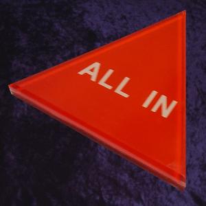 ALL IN Triangle in Red Photo