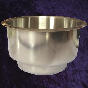 Large Stainless Steel Drop In Cup With Small Cup Recess Photo